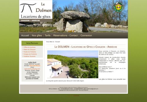 Gîtes Le Dolmen