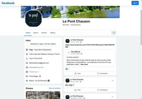 Le Pont Chauzon