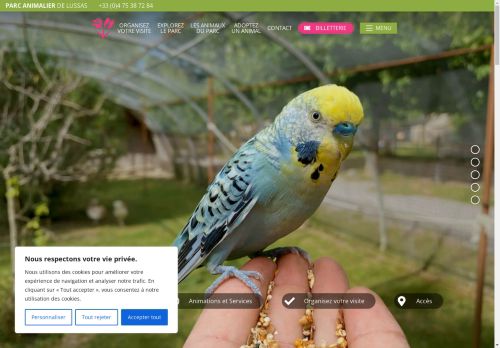 Parc animalier de Lussas